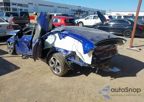 2021 Hyundai Elantra Limited из США, поврежденный, VIN KMHLP4AG3MU162694